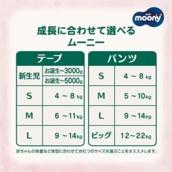 Scutece Moony Natural M (6-11 kg), 46 buc. cumpăra în Chișinau. Foto 7