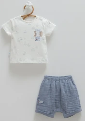 Комплект из 2 штук Caramell Hello Summer Indigo (18-24М) купить в Кишиневе. Фото 1