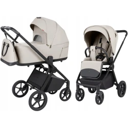 Коляска 2 в 1 Carrello Ultra Fold Milk Grey купить в Кишиневе. Фото 3