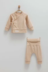 Комплект из 2 штук Caramell Uni Style Brown (3-6М) купить в Кишиневе. Фото 1
