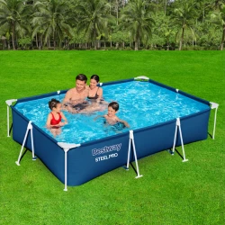 Каркасный бассейн Bestway Steel Pro 300x201x66 см, 3300 литров, с фильтр-насосом купить в Кишиневе. Фото 2