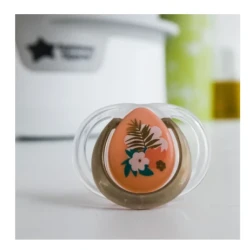 Suzeta ortodontica din silicon Tommee Tippee Portocaliu (0-6 luni), 2 buc. cumpăra în Chișinau. Foto 3