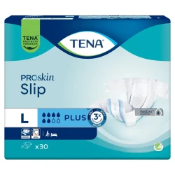 Подгузники для взрослых Tena ProSkin Slip Plus, размер L, 30 шт. купить в Кишиневе. Фото 1