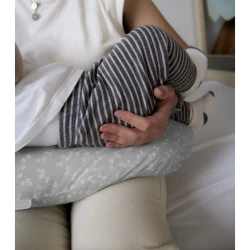 Подушка для кормления BabyJem Многофункциональная с поддержкой головы Серый, 25x79 см купить в Кишиневе. Фото 5