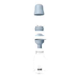 Biberon pentru bebeluși din plastic Bibs Silicone Baby Blue, 150 ml cumpăra în Chișinau. Foto 3