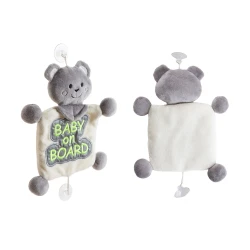 Jucărie de pluș BabyJem Baby on Board Grey, 18 cm cumpăra în Chișinau. Foto 2