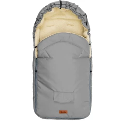 Husa de iarna pentru carucior Caretero Classic Wool Light Grey, 95x40 cm cumpăra în Chișinau. Foto 2