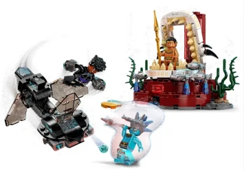 Set de constructie Lego Marvel King Namor’s Throne Room, 355 elemente cumpăra în Chișinau. Foto 4