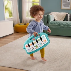 Covoras pentru copii Fisher Price Apasa si joaca-te cu tehnologia Smart Stages multicolor, 51x44x9 cm cumpăra în Chișinau. Foto 4