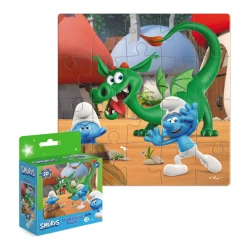 Puzzle Dodo Smurfii Ascunselea cu dragonul, 20 elemente cumpăra în Chișinau. Foto 1