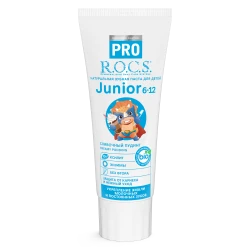 Зубная паста R.O.C.S. PRO Junior Сливочный пудинг (6-12 лет) купить в Кишиневе. Фото 3