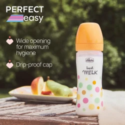 Бутылочка для кормления из пластика Philips Avent Perfect Easy Orange, 250 мл купить в Кишиневе. Фото 4
