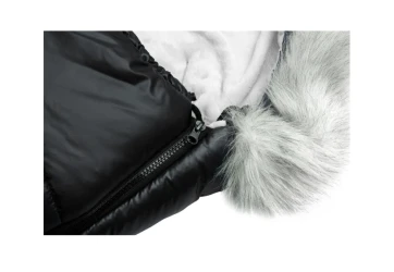 Зимний чехол для коляски Sensillo Pearl Black 100x45 см купить в Кишиневе. Фото 4