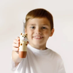 Детская электрическая зубная щётка InnoGIO GIOdog Brown (2-12 лет) купить в Кишиневе. Фото 7
