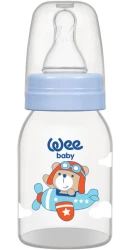 Biberon pentru bebeluși din plastic Weebaby, 125 ml, in sort. cumpăra în Chișinau. Foto 1