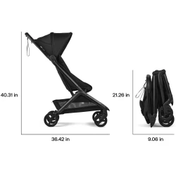 Прогулочная коляска Bugaboo Butterfly 2 Black Desert Taupe купить в Кишиневе. Фото 7