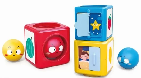Turn de joacă din cuburi și bile „Sortează și depozitează” Hola Toys cumpăra în Chișinau. Foto 1