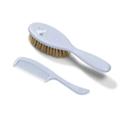 Set perie și pieptene pentru copii BabyOno Moon Blue cumpăra în Chișinau. Foto 1