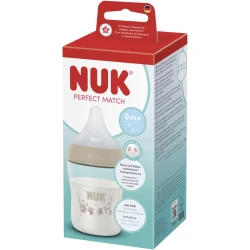 Бутылочка для кормления из полипропилена NUK Perfect Match S в асс., 150 мл купить в Кишиневе. Фото 4