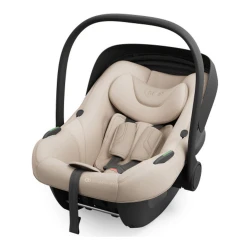 Scoică auto KinderKraft I-LITE cu bază rotativă Isofix Endura Safe FX, 40-87 cm (i-Size), bej cumpăra în Chișinau. Foto 4