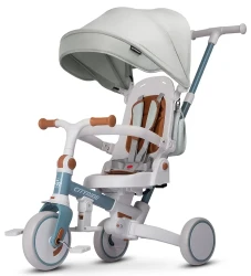 Tricicleta pentru copii Epid Compacto Blue & Beige cumpăra în Chișinau
