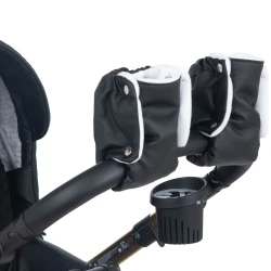 Коляска 2/1 Adamex Chantal Star Black Gold купить в Кишиневе. Фото 11