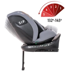 Scaun auto 40-150 cm (i-Size) Isofix Coletto Izzy Black, rotativ 360 cumpăra în Chișinau. Foto 3