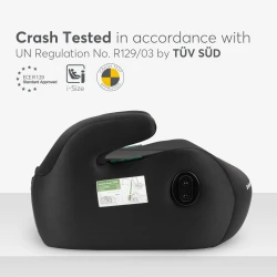 Inaltator auto-buster 125-150 cm (i-Size) KikkaBoo i-Go 2 Black cumpăra în Chișinau. Foto 5