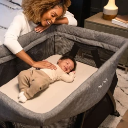 Кроватка манеж Nuna SENA Aire Charcoal купить в Кишиневе. Фото 10