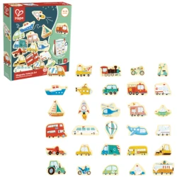 Набор для творчества Hape с магнитными фигурками Транспорт купить в Кишиневе. Фото 4