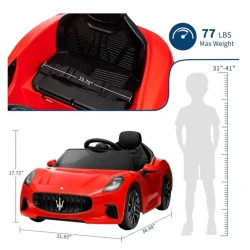 Masina electrica Epid Maserati Red cumpăra în Chișinau. Foto 7