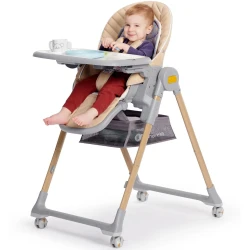 Стул для кормления 2 в 1 KinderKraft Lastree Wood купить в Кишиневе. Фото 6