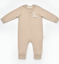 Salopeta BabyCosy Giraffe Beige (9-12L) cumpăra în Chișinau. Foto 1