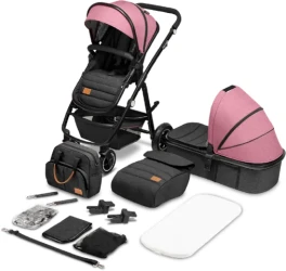 Carucior 2 in 1 Lionelo Amber Pink Rose cumpăra în Chișinau. Foto 2