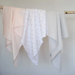 Пелёнки из муслина Beaba Swan Pink (70x70 см), 3 шт купить в Кишиневе. Фото 8