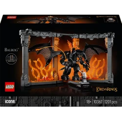 Set construcție Lego Icons The Lord Of The Rings: Balrog Book Nook, 1201 elemente cumpăra în Chișinau. Foto 1