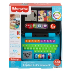 Интерактивная игрушка Fisher-Price Lets Connect Laptop RO купить в Кишиневе. Фото 5