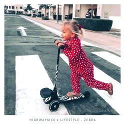 Самокат Scoot&Ride Highwaykick 2 Lifestyle Zebra купить в Кишиневе. Фото 4
