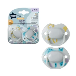 Suzeta ortodontica din silicon Tommee Tippee Moda White (0-6luni), 2 buc. cumpăra în Chișinau. Foto 2
