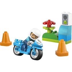 Set construcție Lego Duplo Blue Police Motorcycle, 11 elemente cumpăra în Chișinau. Foto 3