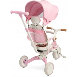 Трехколесные велосипеды 3 в 1 Caretero Faro Pink купить в Кишиневе. Фото 3