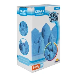Кинетический песок голубой Crafy Sand, 500 г купить в Кишиневе. Фото 2