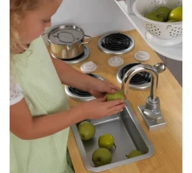 Bucatarie KidKraft Uptown White Play Kitchen cumpăra în Chișinau. Foto 2