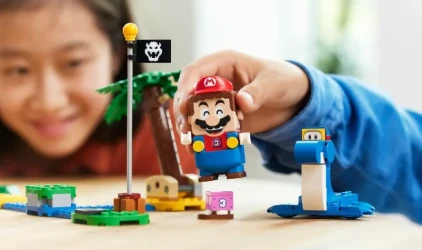Конструкторы Lego Super Mario Dorrie's  Beachfront Expansion Set, 229 элементов купить в Кишиневе. Фото 5