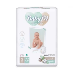 Scutece-chiloței Babyfit Double Midi 3 (4-9 kg), 72 buc. cumpăra în Chișinau. Foto 1