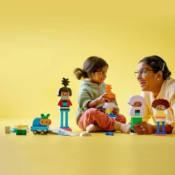 Set construcție Lego Duplo Buildable People with Big Emotions, 71 elemente cumpăra în Chișinau. Foto 3