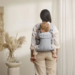 Marsupiu BabyBjorn Harmony Light Gray Melange cumpăra în Chișinau. Foto 3