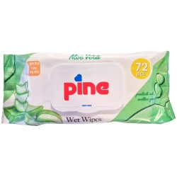 Влажные салфетки Pine Aloe Vera, 72 шт. купить в Кишиневе. Фото 2