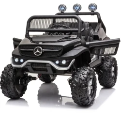Mașină electrică KidsCar Mercedes UNIMOG 4x4 Negru cumpăra în Chișinau