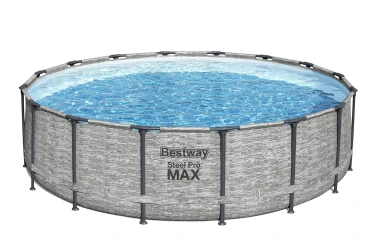 Бассейн для детей Bestway Steel Pro Max + фильтрующий насос 5678 л/ч, 19480 литров купить в Кишиневе. Фото 2